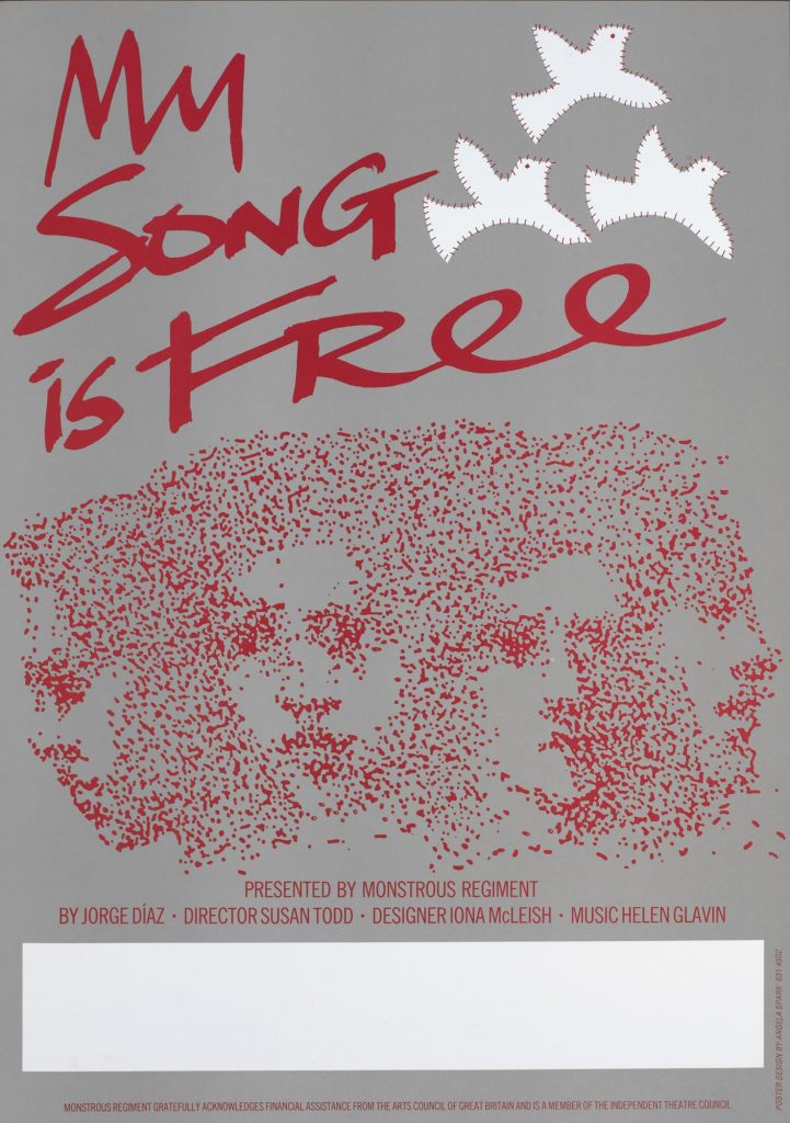 My Song is Free 1986 Poster - Monstrous Regiment